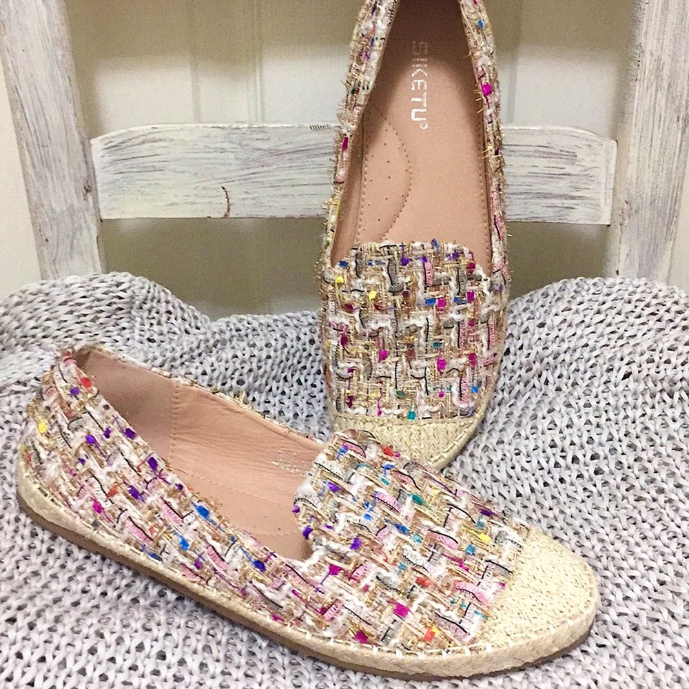 Siketu Bohemia Casual Flats Apricot